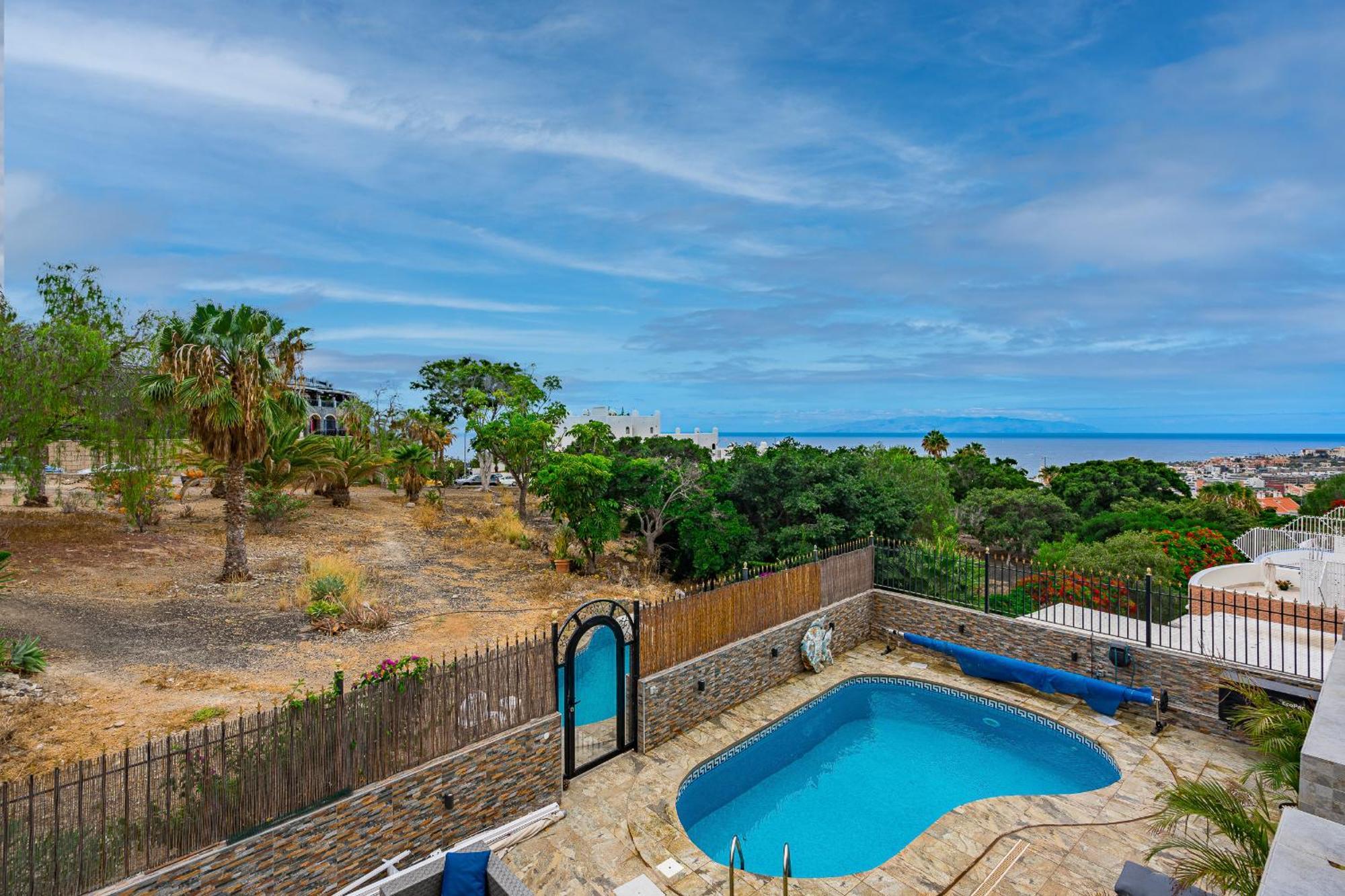 Villa Natali ,Luxury 3-Levels Large Villa On Tenerife, Ocean View, Private Poo L& Barbecue Area Costa Adeje  Exteriér fotografie